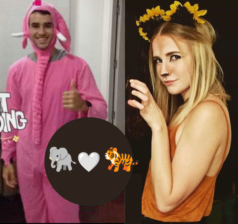 How Vicente and Virginia Met, at a university Halloween party. • Cómo se conocieron Vicente y Virginia, en una fiesta de Halloween universitaria. >>October 28, 2016